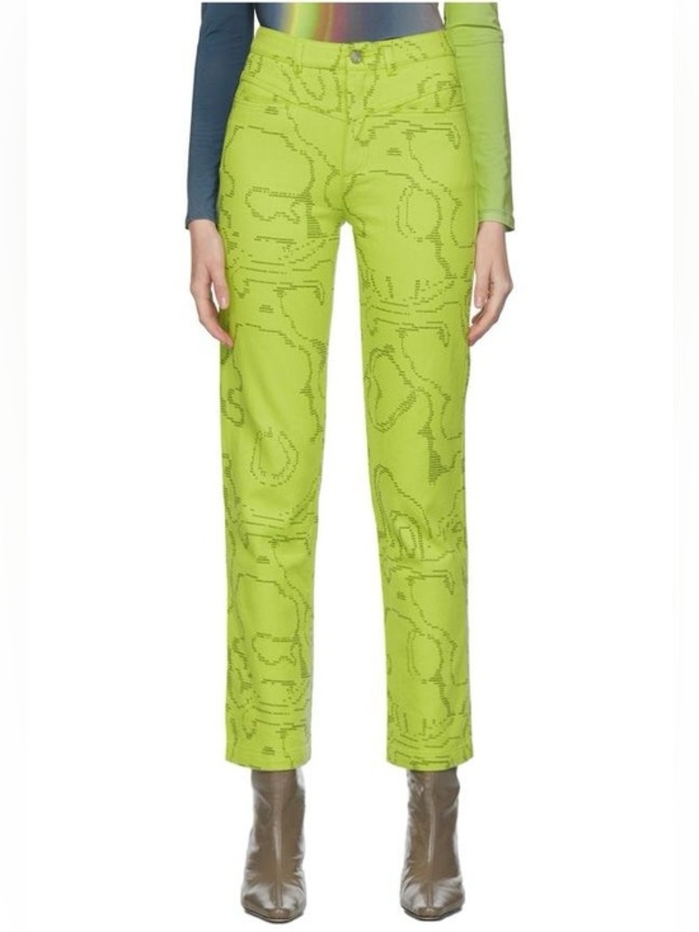 Paloma Wool Merapi Jeans Green Size 34 (XS)